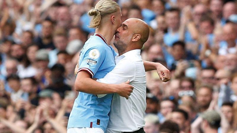 Haaland hat-trick saves Man City against Crystal Palace