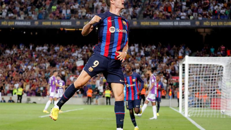 La Liga : Lewandowski en feu, le Barça roule sur Valladolid !