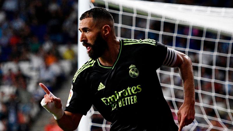 La Liga : Karim Benzema sauve le Real Madrid contre l'Espanyol