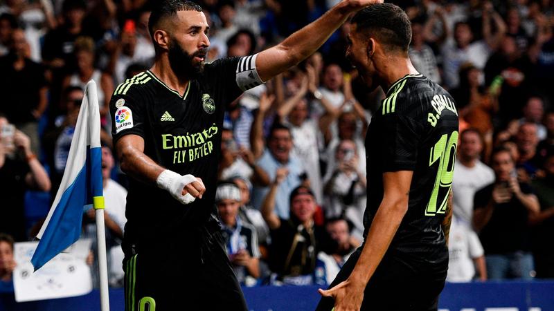 Late Benzema brace fires Real Madrid to victory
