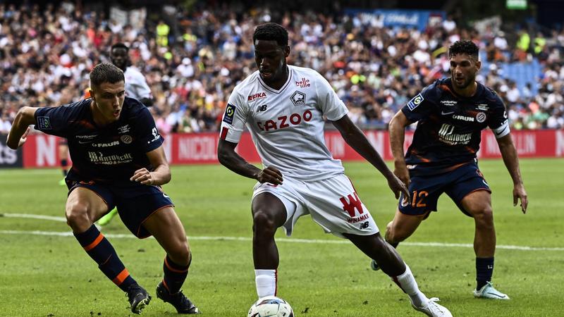 Lille win 1-3 on their visit to Montpellier