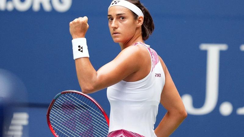 Garcia storms into maiden US Open quarter-final