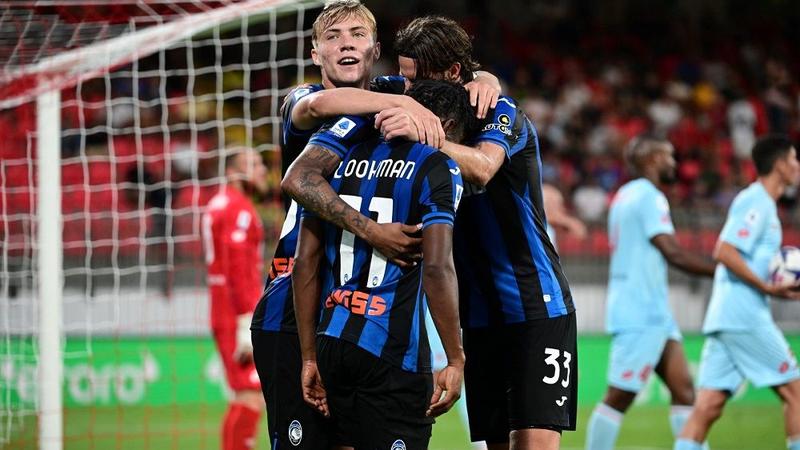 Young gun Hojlund fires Atalanta past Monza and two points clear