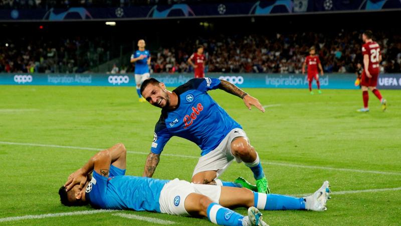 Napoli thump troubled Liverpool in stunning Champions League return