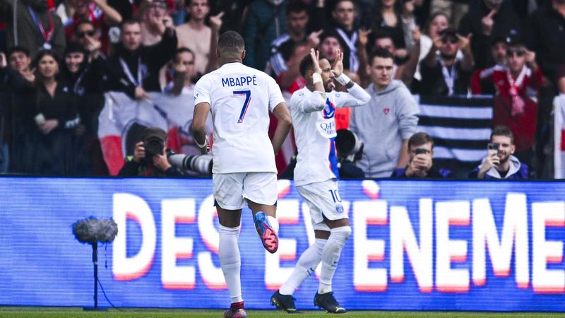 PSG win against Brest thanks to a Neymar goal