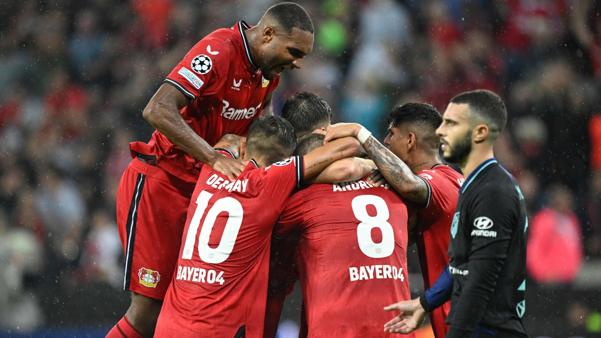 Leverkusen strikes late to see off Atletico Madrid