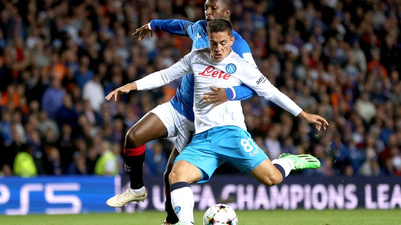 Rangers 0 Napoli 3 - Highlights