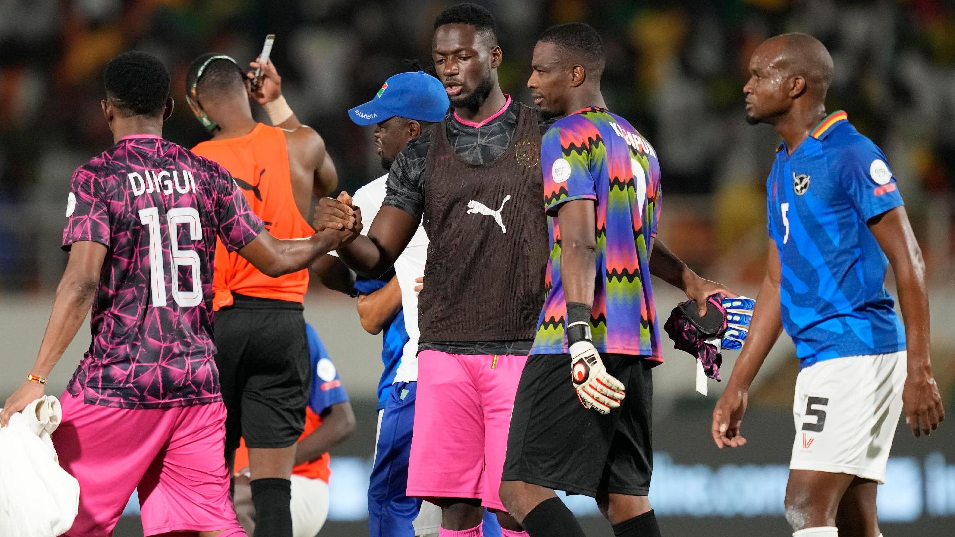 Namibia keep Mali at bay to reach Africa Cup of Nations last 16