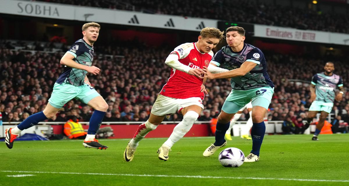 Arsenal s'impose sur le fil face à Brentford