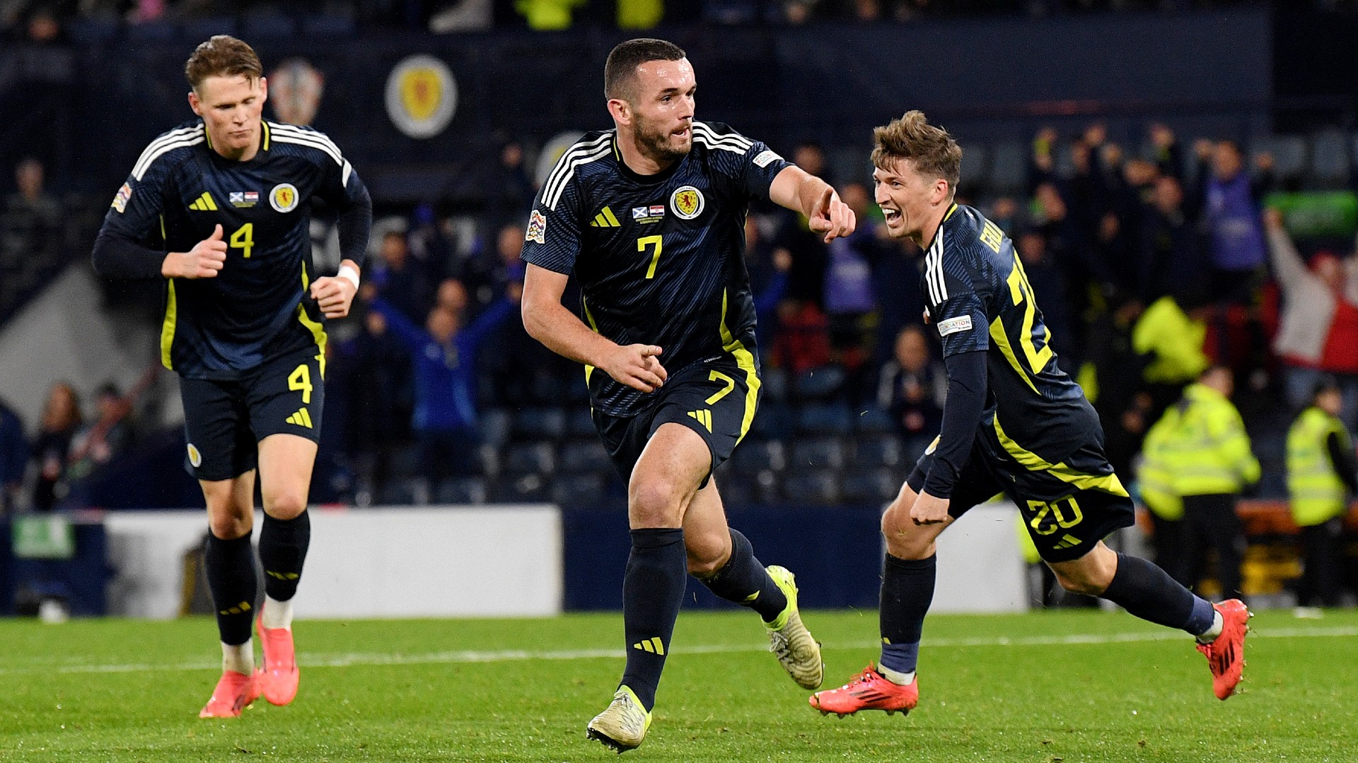 Clarke delighted by solid Scotland