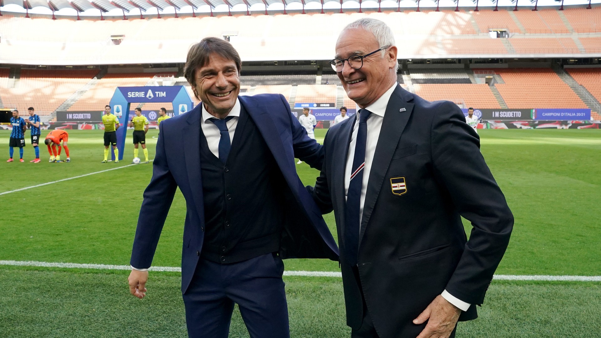 Conte hopes for Ranieri success