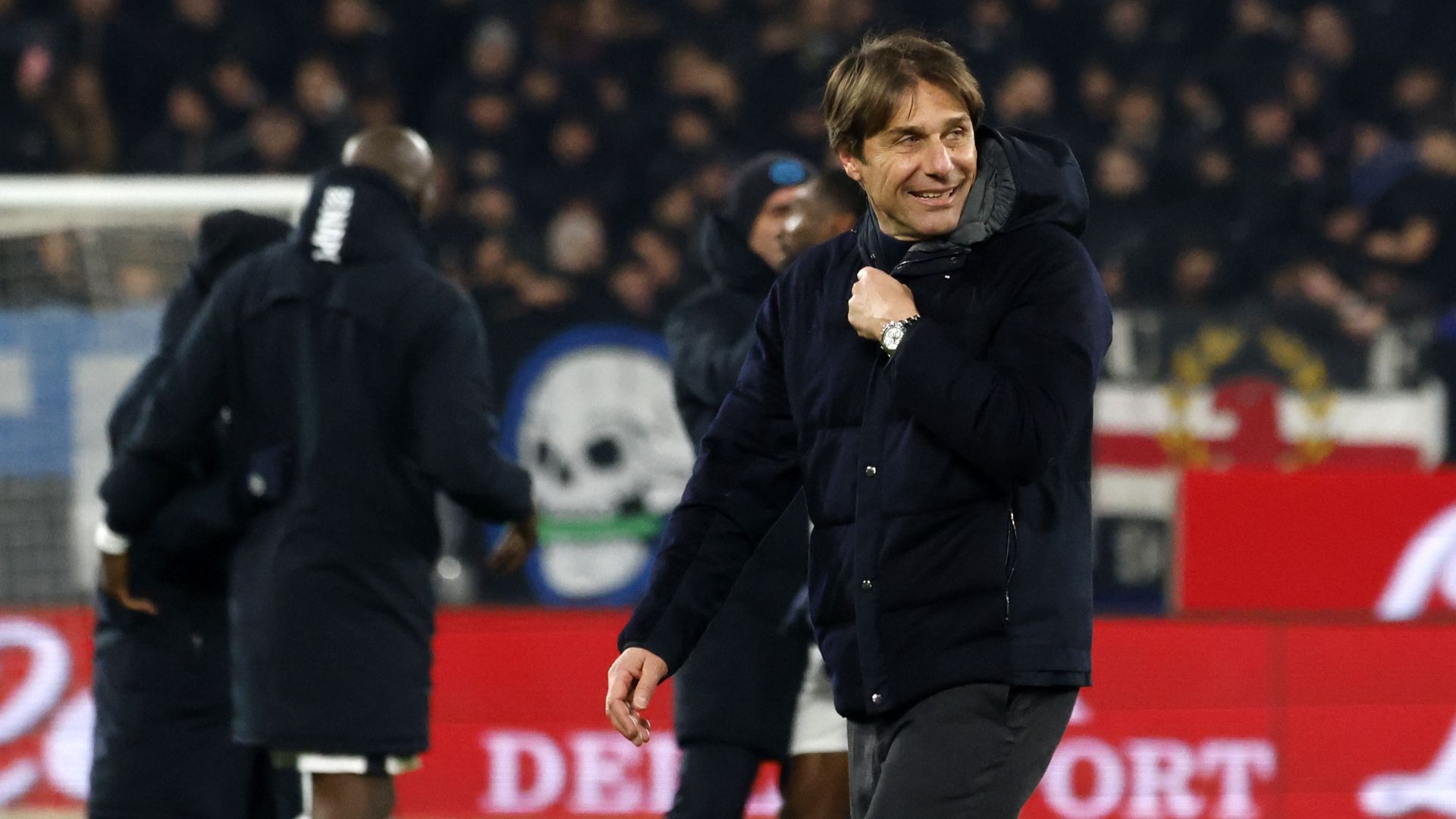 Conte praises Napoli determination