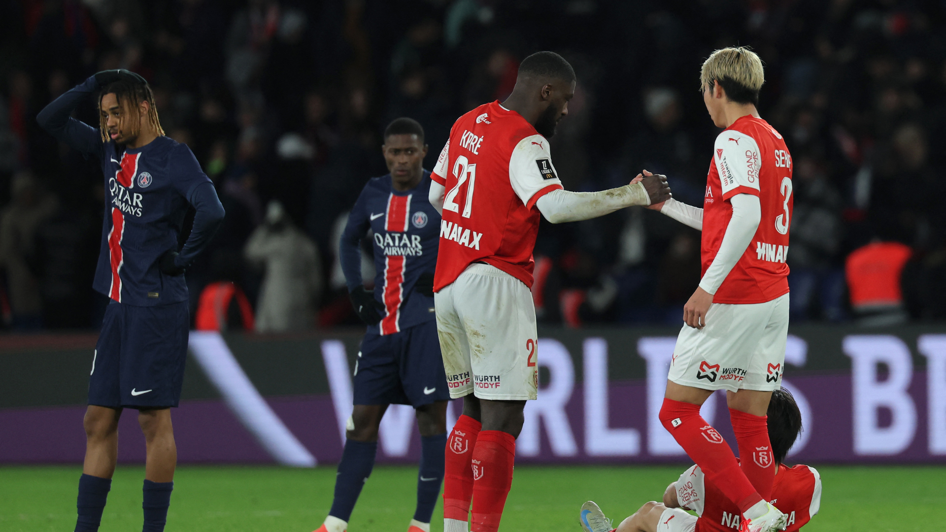 Report: PSG 1-1 Reims