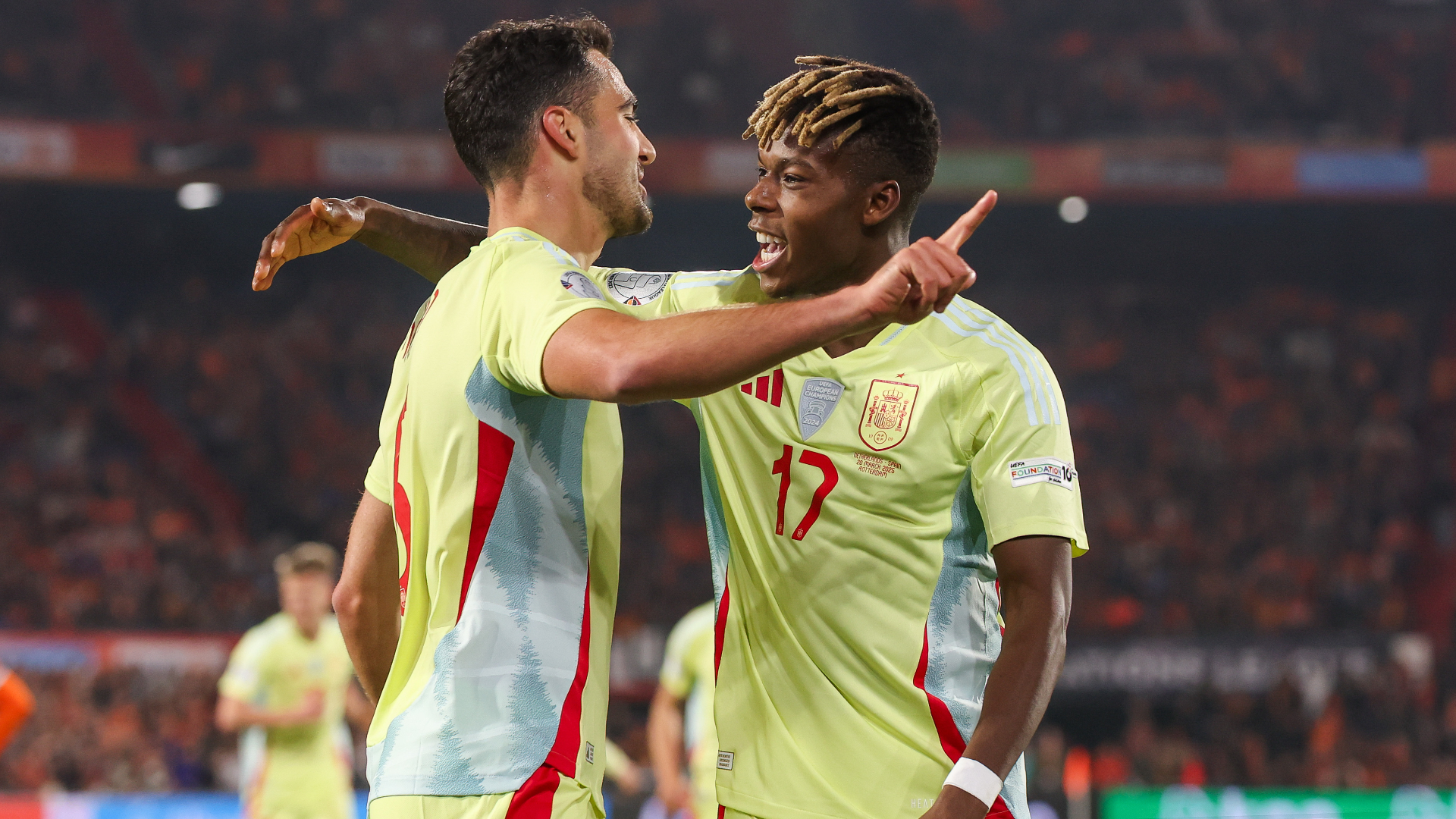 Numbers Game: Spain v Netherlands