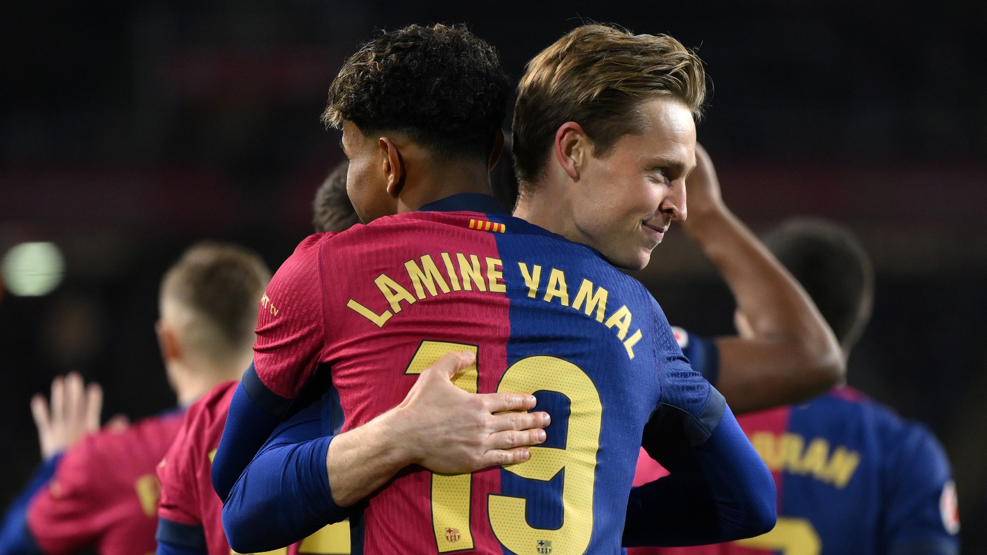 De Jong: Yamal not yet Messi level