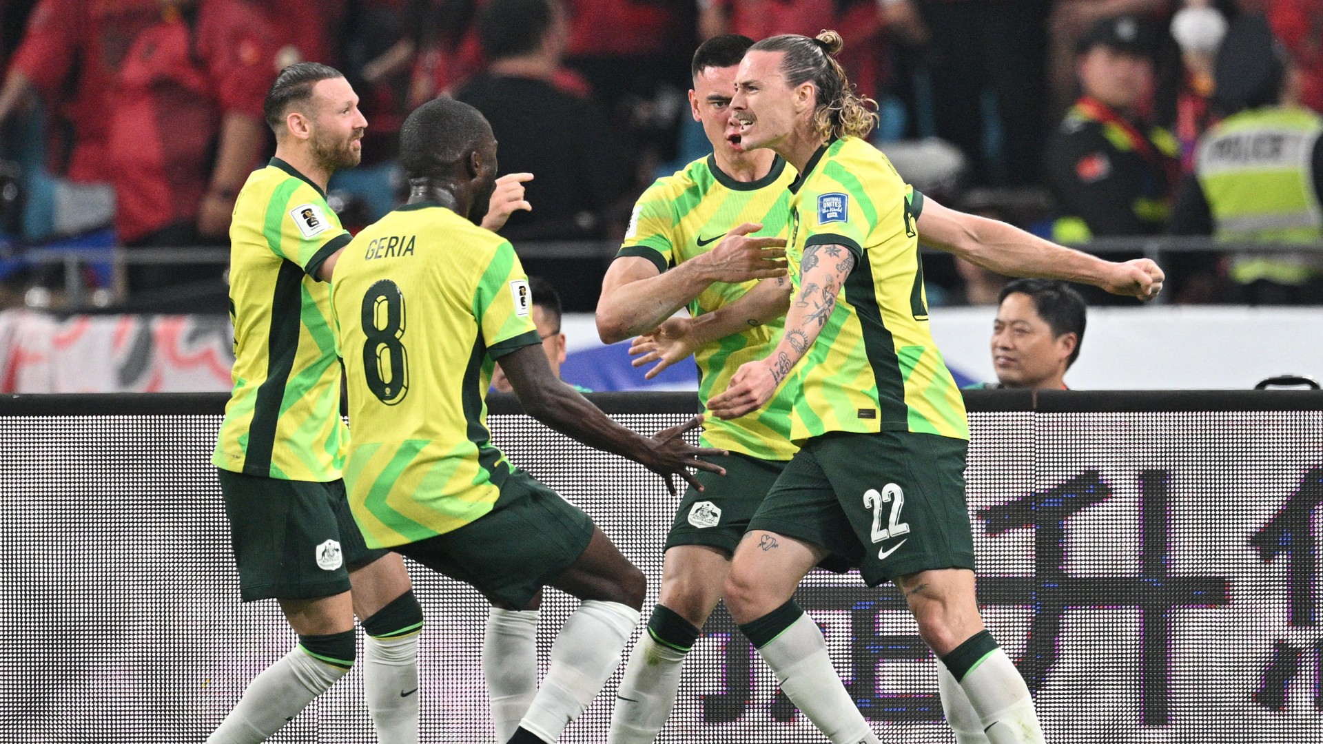 Report: China 0-2 Australia