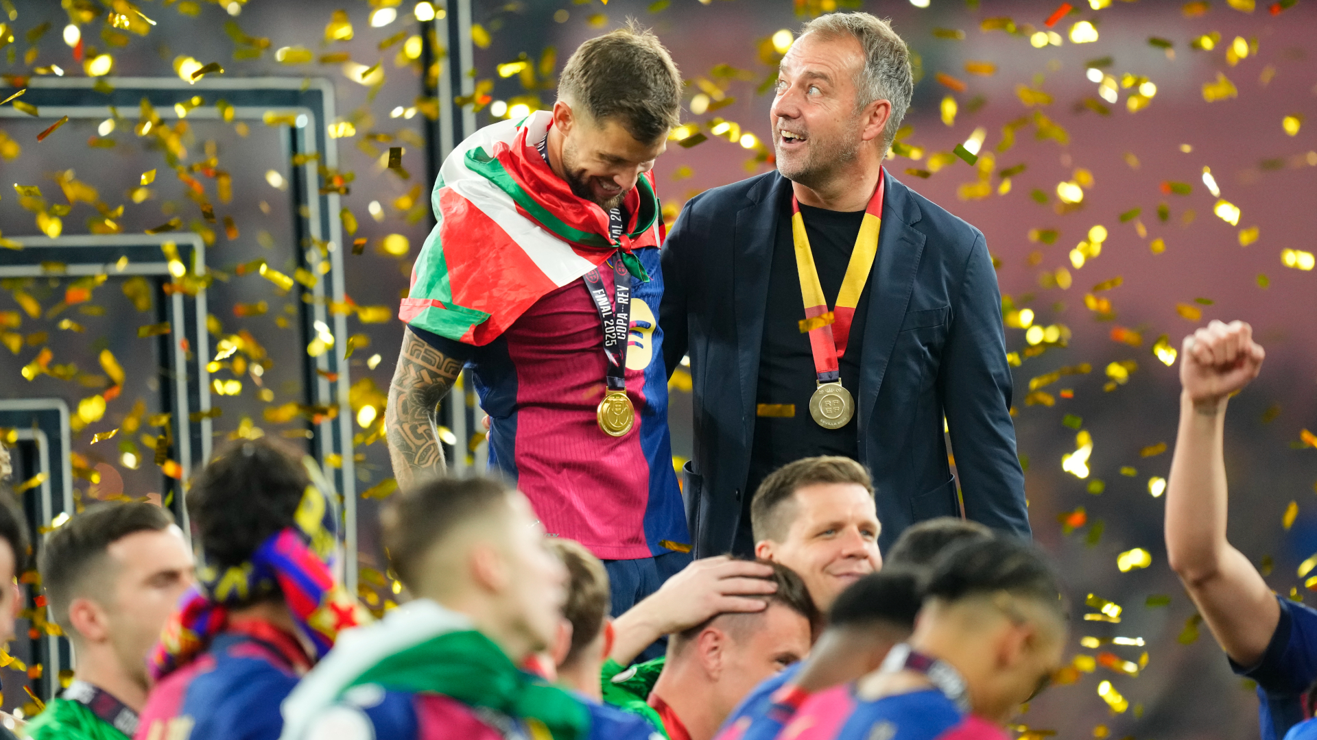 Flick eyes treble with Barcelona