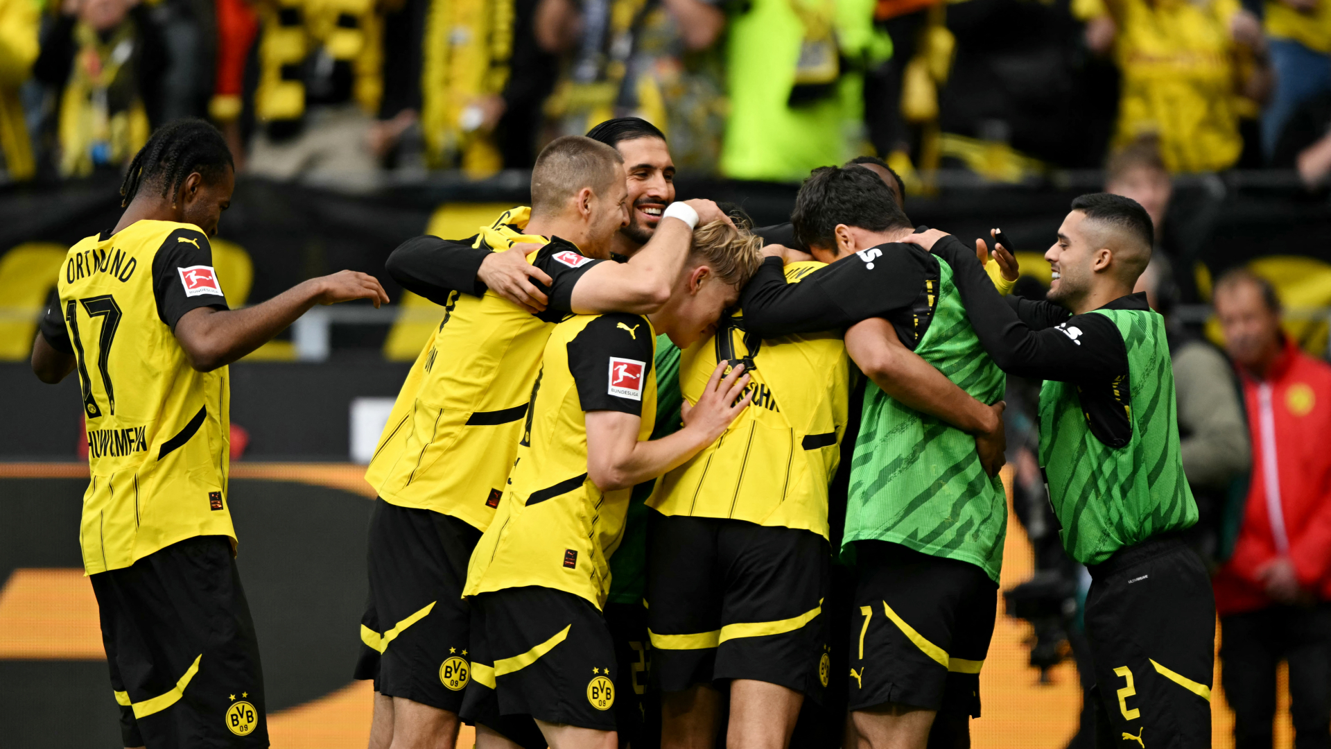 Report: Dortmund 3-0 Holstein Kiel