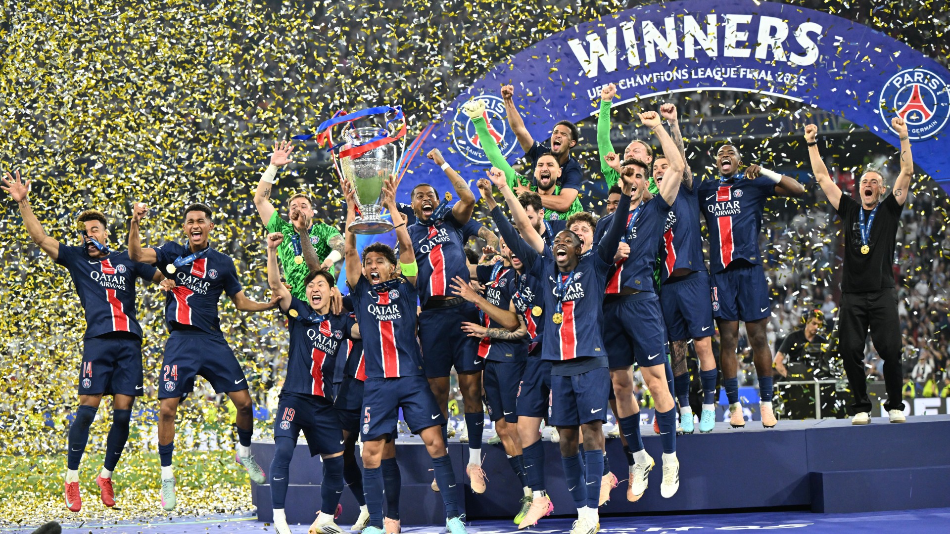PSG realise dream without big names