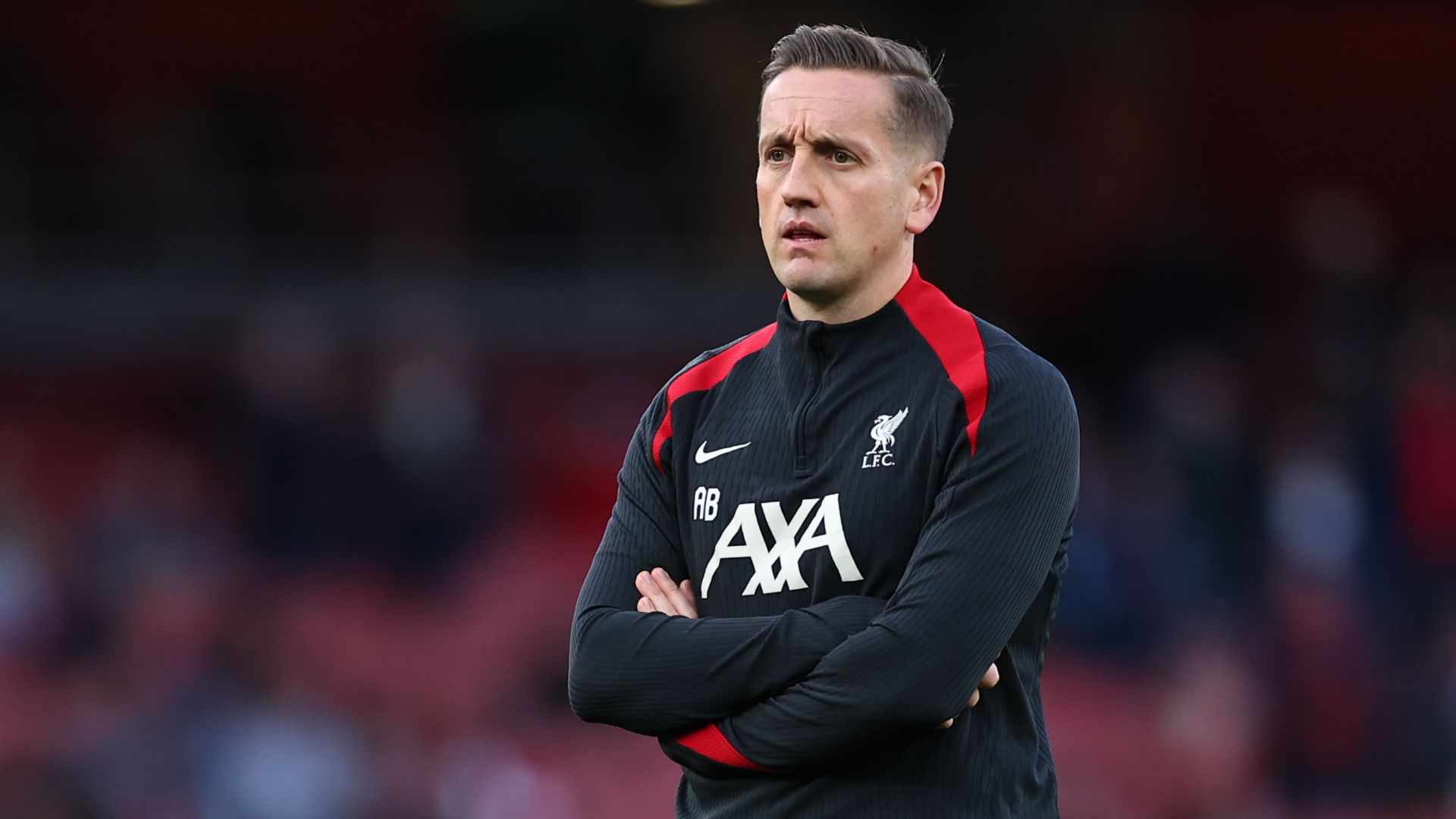 Liverpool set-piece coach leaves