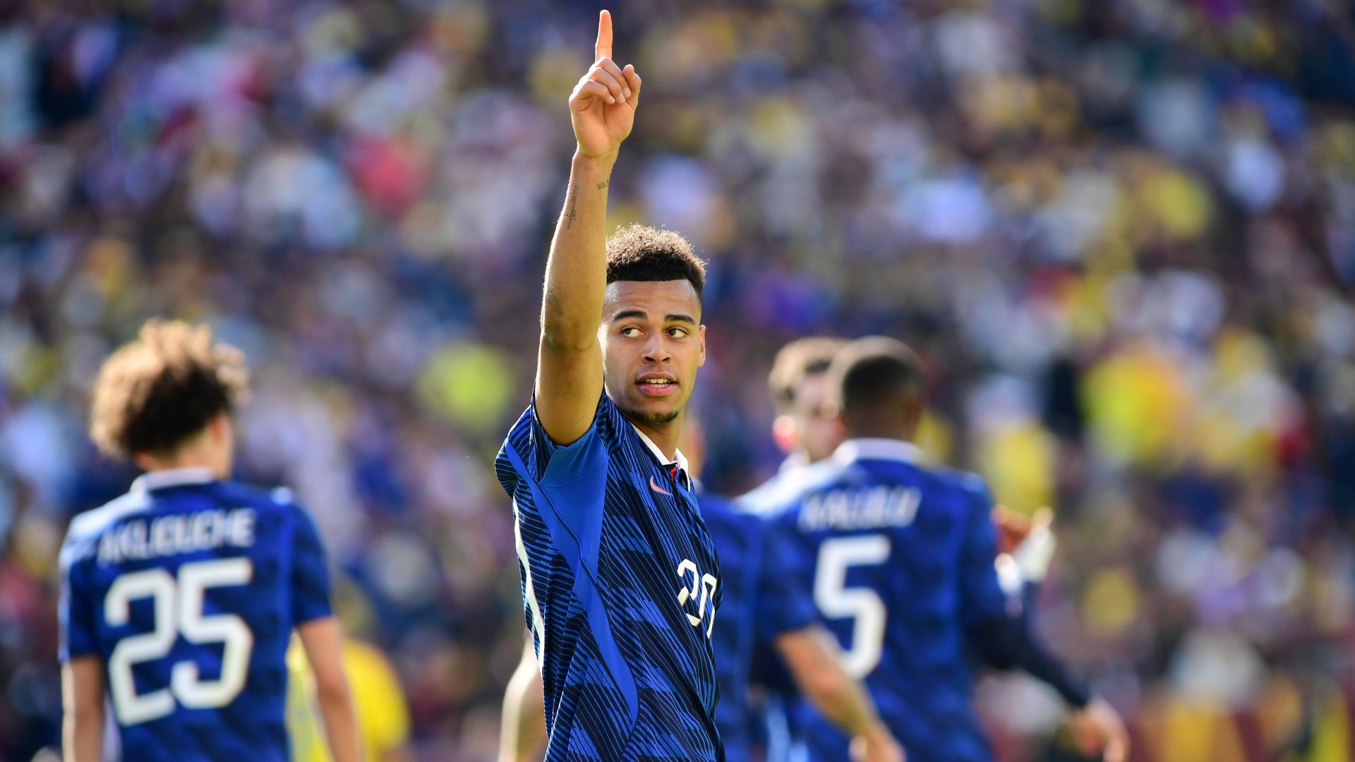 Doue very proud after first goals