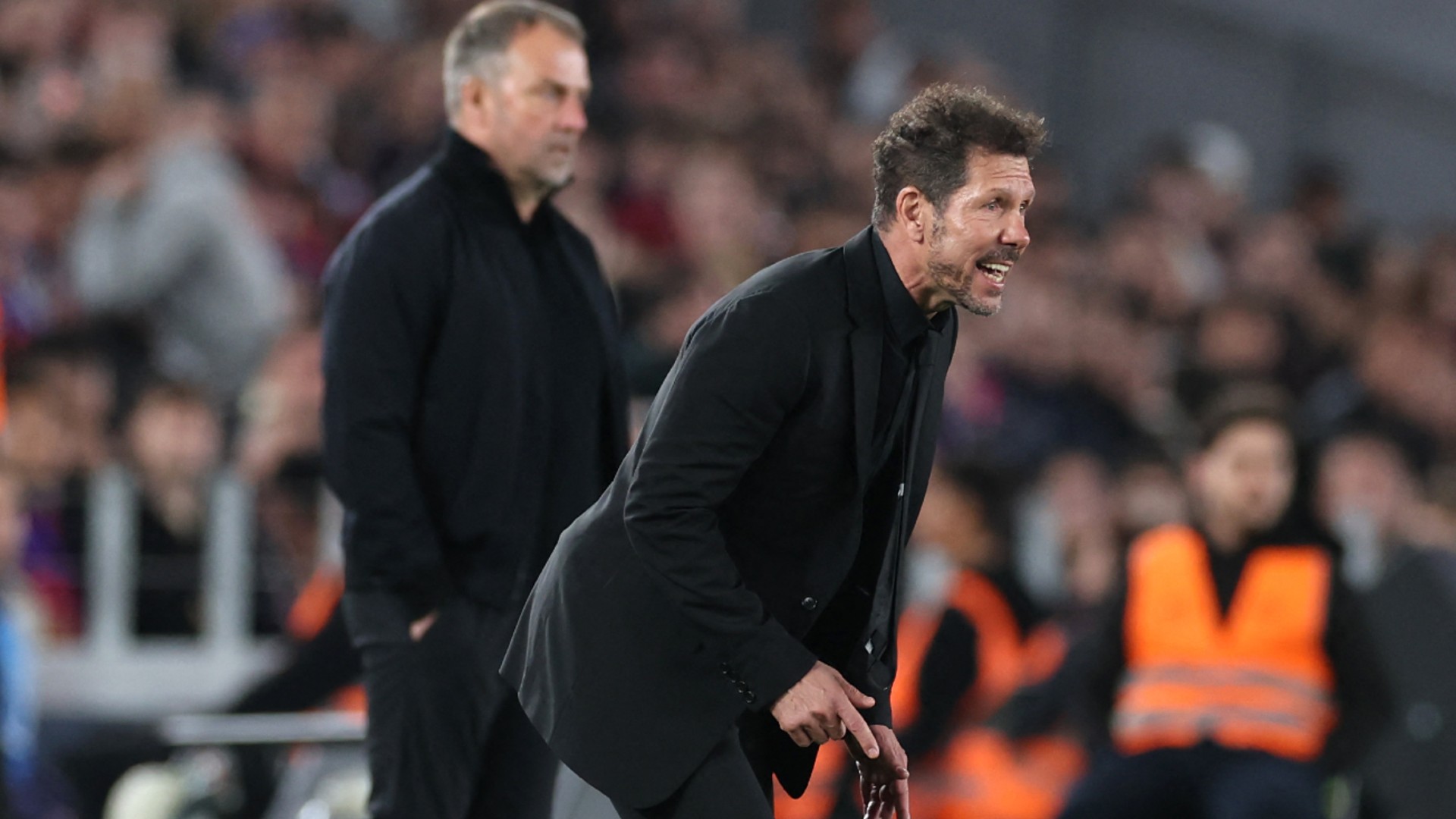 Simeone plays down Flick battle 