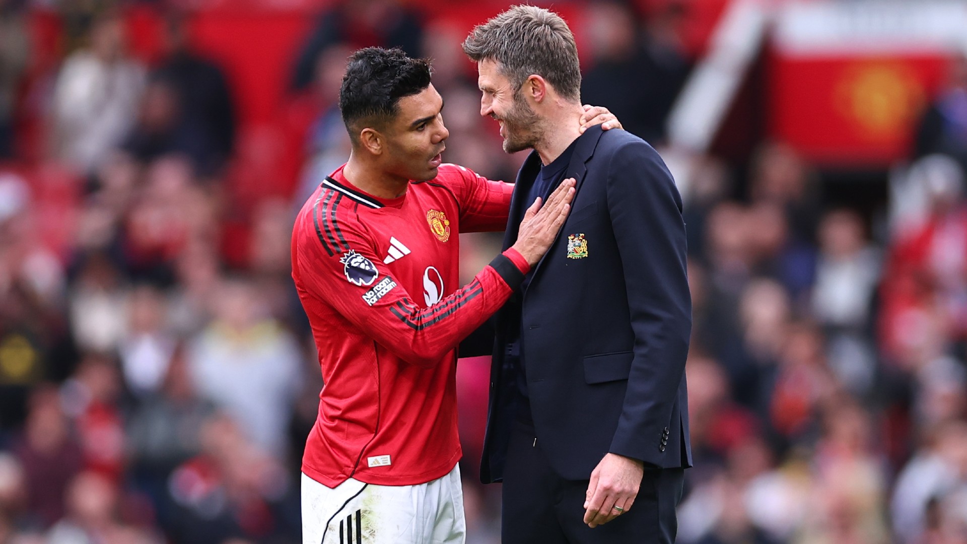 Casemiro: Carrick deserves job