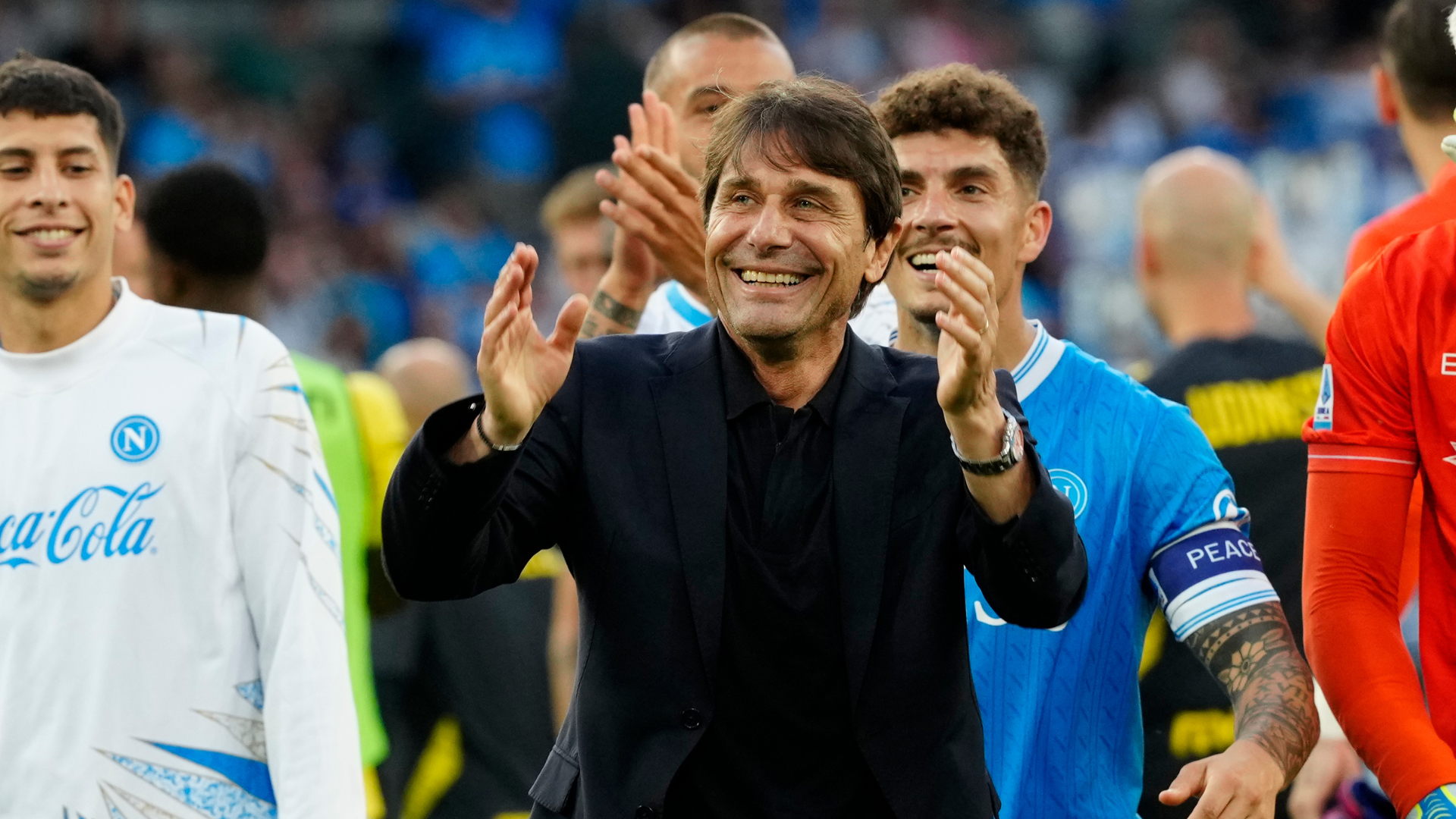 Conte officially leaves Napoli