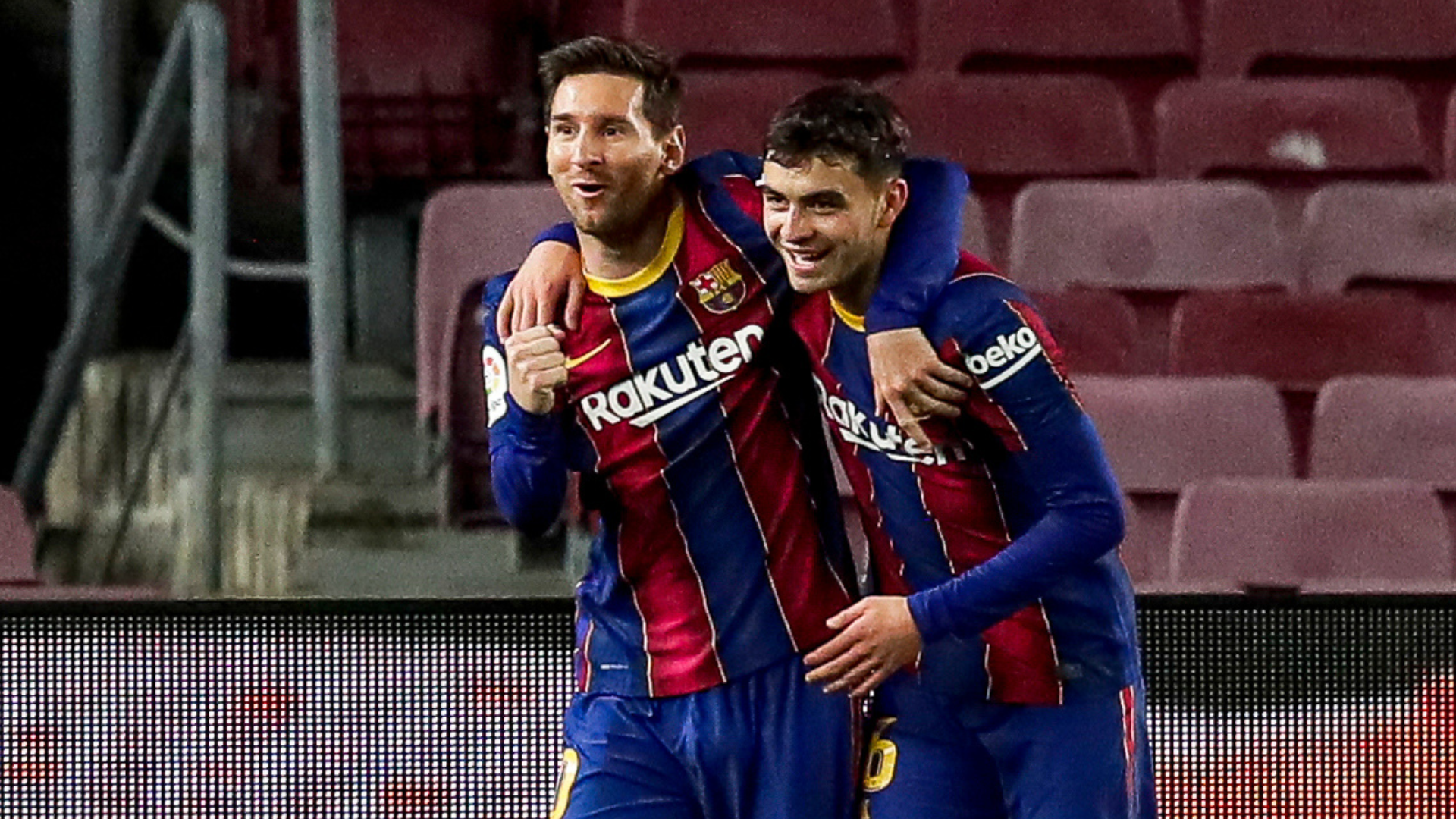 Pedri hails great Messi