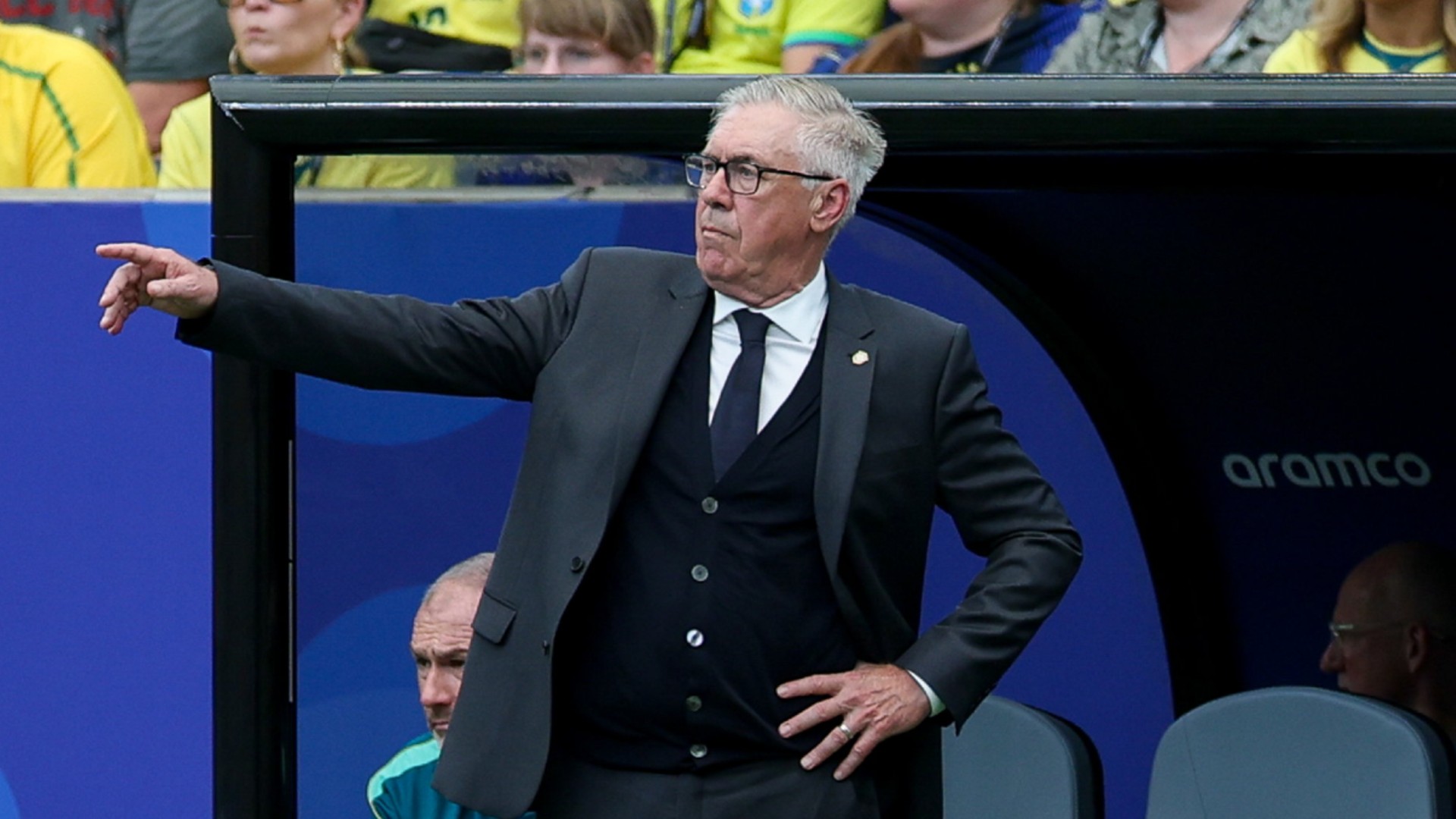 Ancelotti lauds Brazil's patience