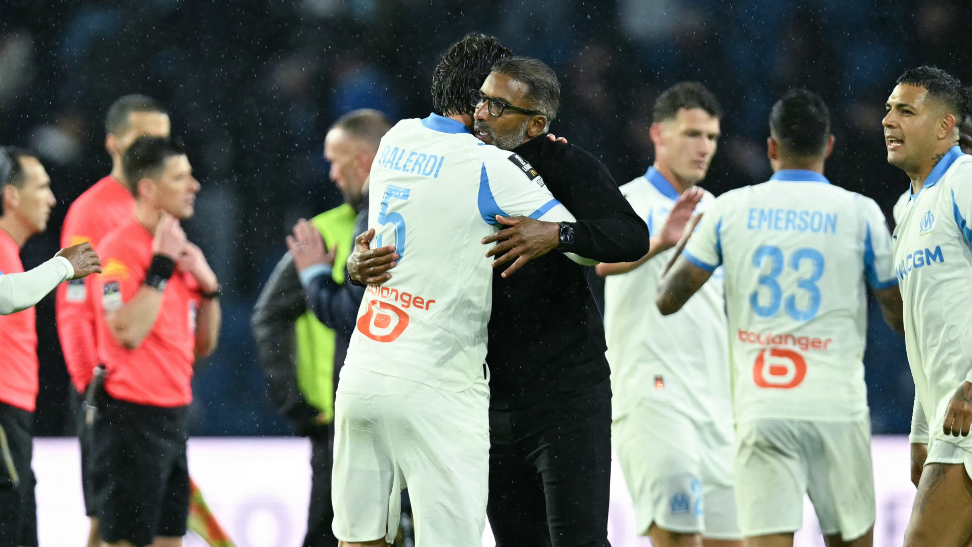 Beye thanks Marseille players