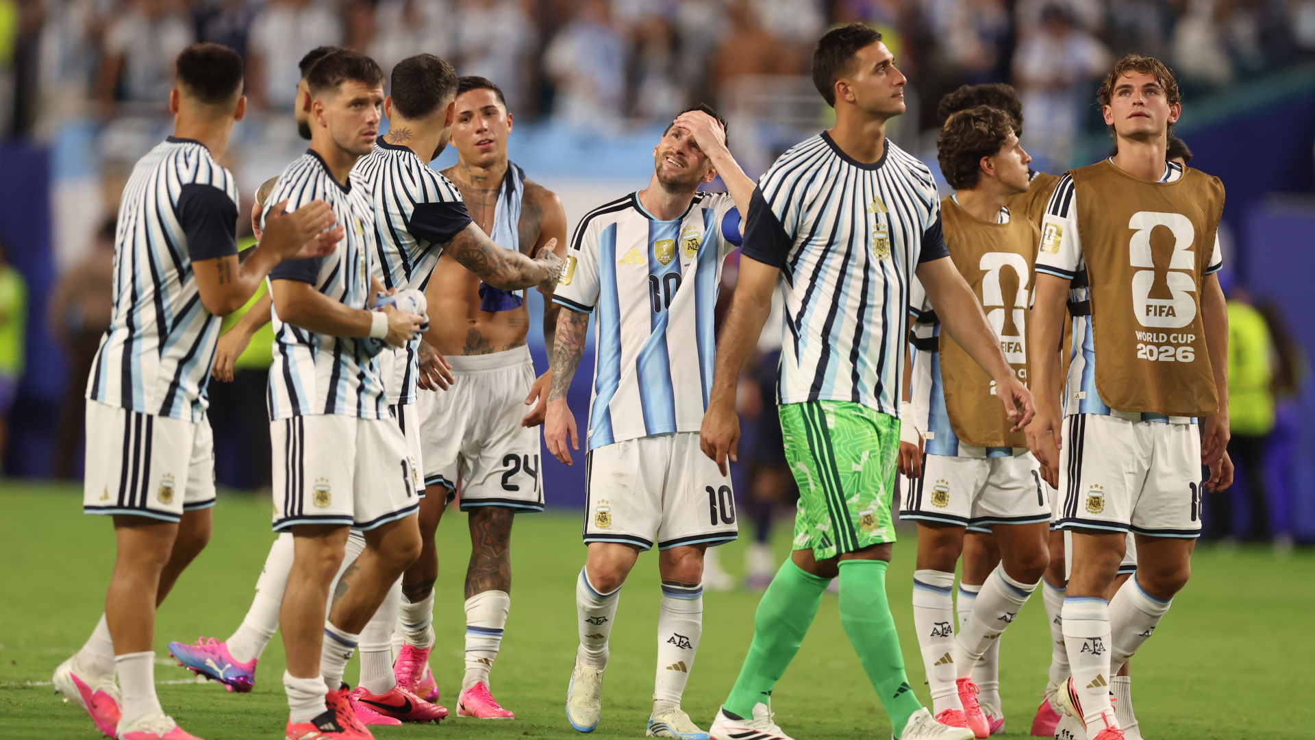 Scaloni relieved to survive scare