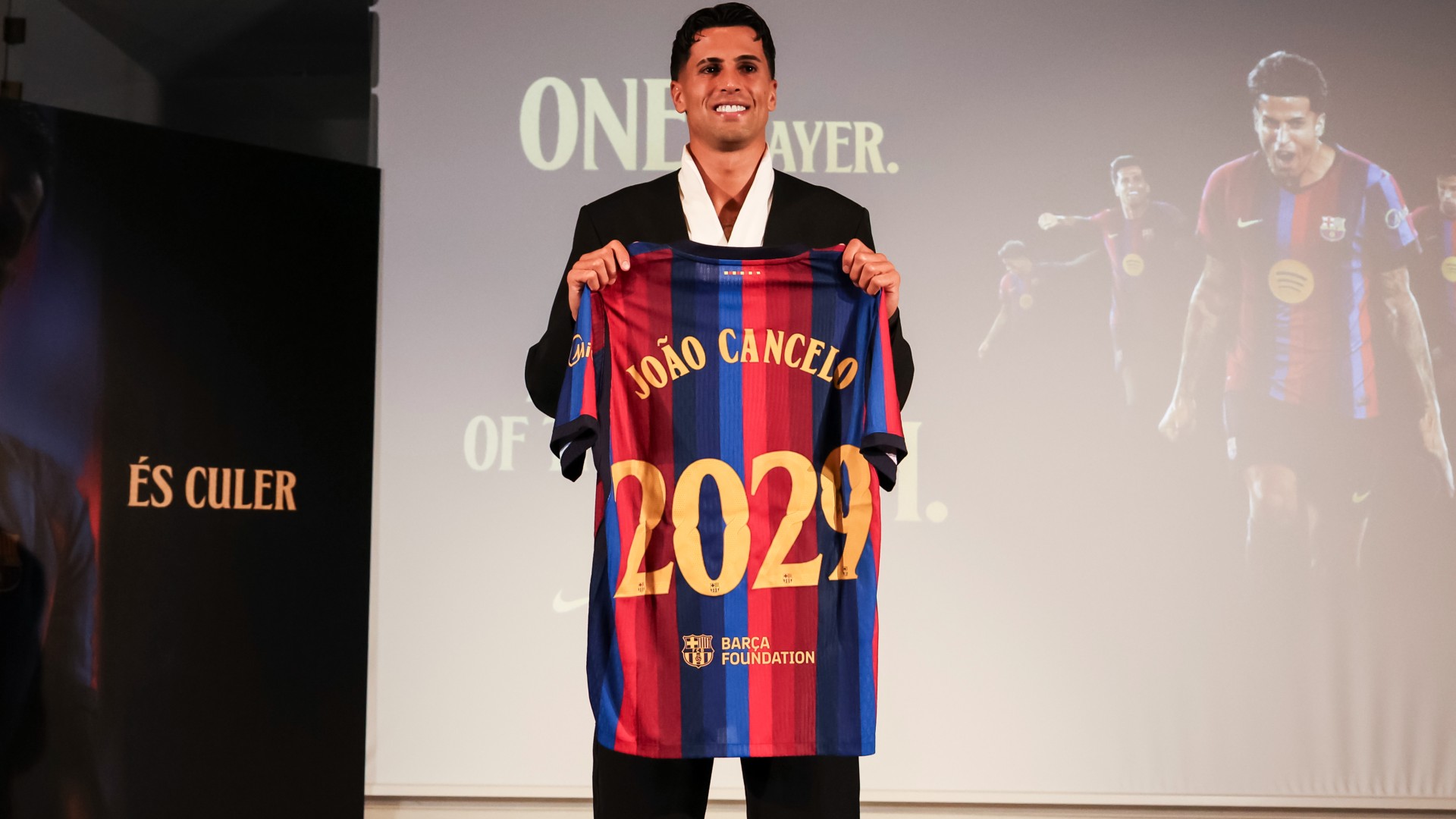 Barca sign Cancelo permanently