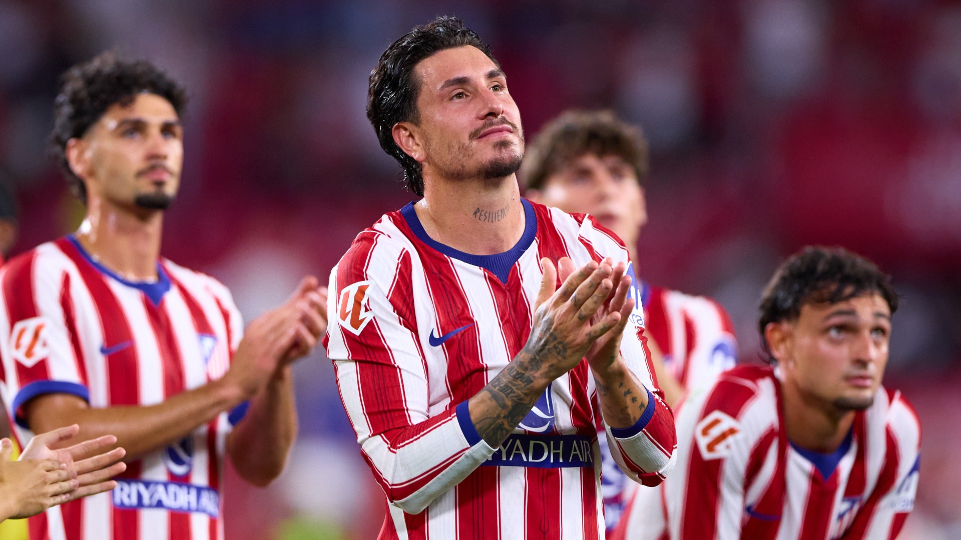 Atletico stalwarts Lemar and Gimene