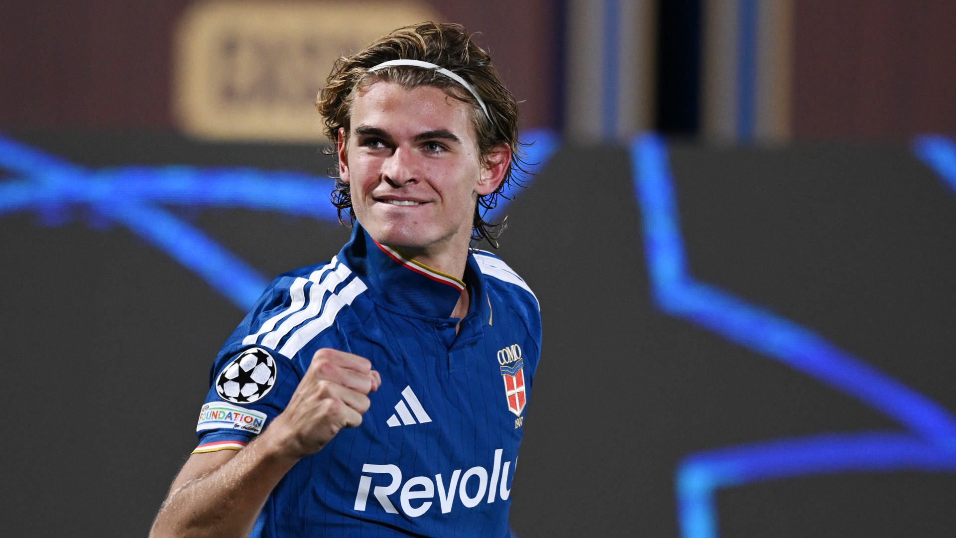 Paz urges Como to go all out in UCL